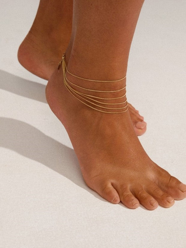 PILGRIM Pause Ankle Chain