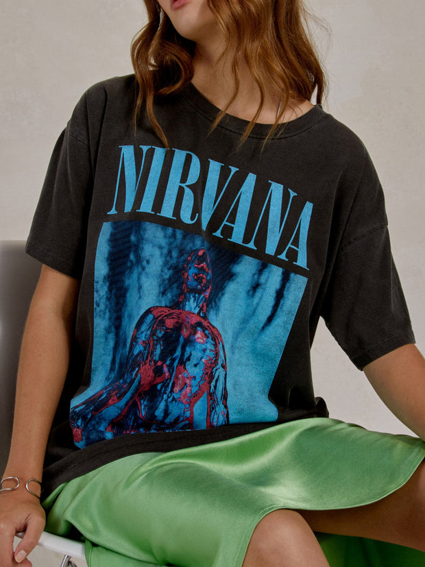 DAYDREAMER Nirvana Silver Cover Merch Tee