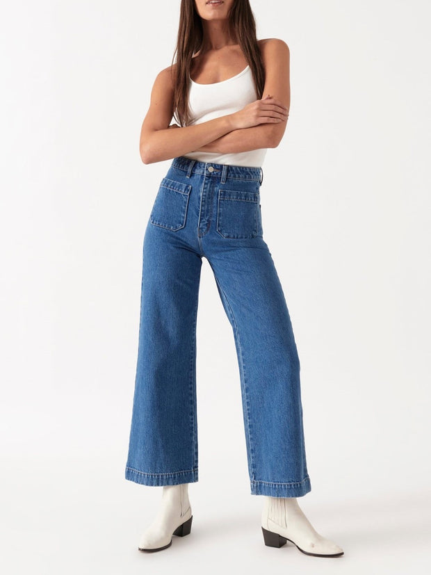 ROLLA'S Sailor Jean Ashley Blue