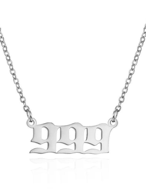 27 Angel Numbers Necklace