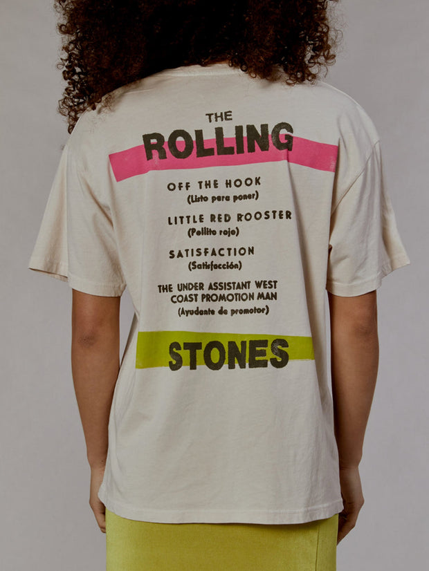DAYDREAMER Rolling Stones Satisfaction Boyfriend Tee