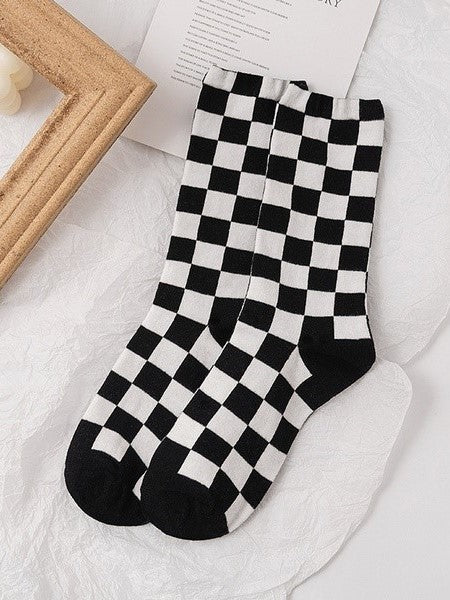 27 Checkered Socks