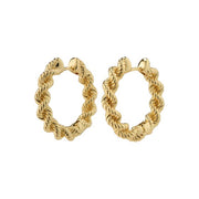 PILGRIM Annika Robe Chain Hoop Earrings