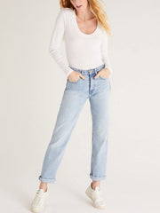 Z SUPPLY Sirena Rib Long Sleeve