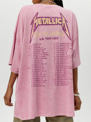 DAYDREAMER Metallica US Tour 1985 One Size Tee