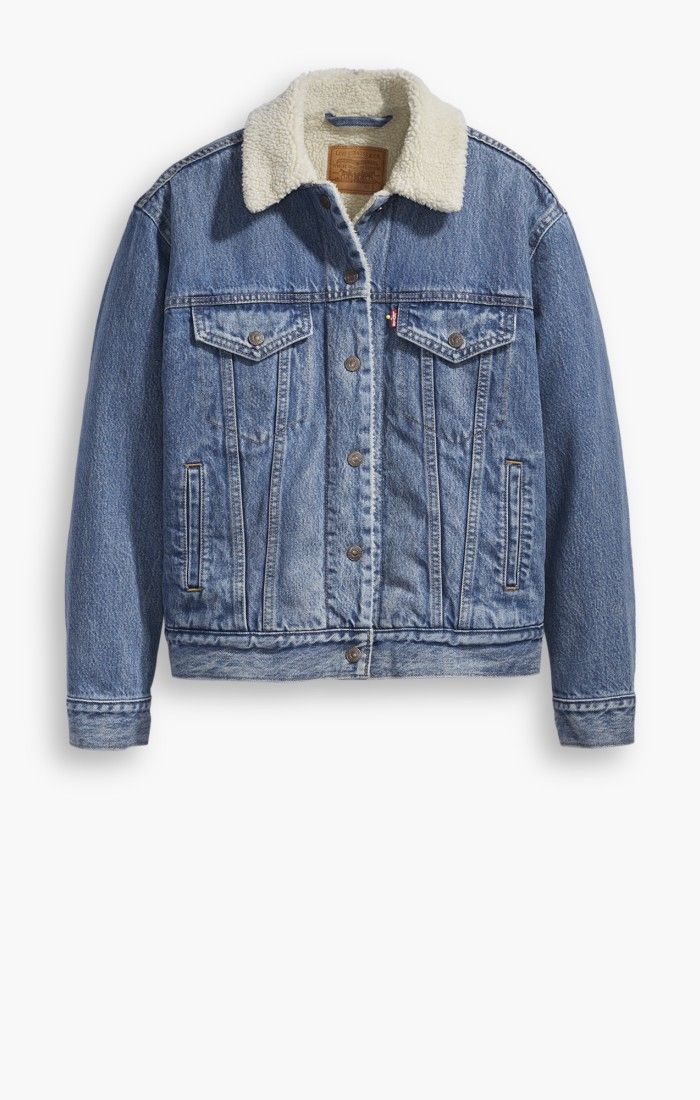 Levis sherpa jeans jacket online