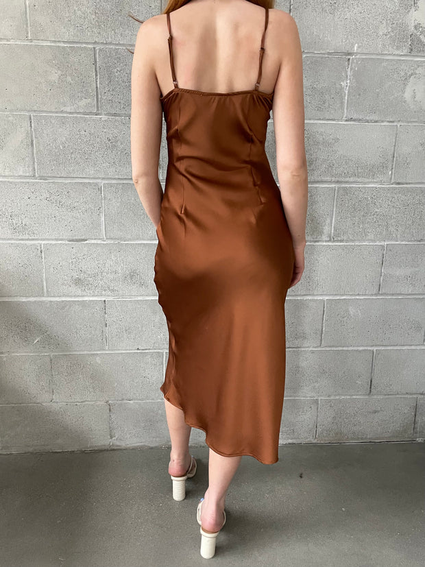 RD STYLE Lyra Satin Slip Dress