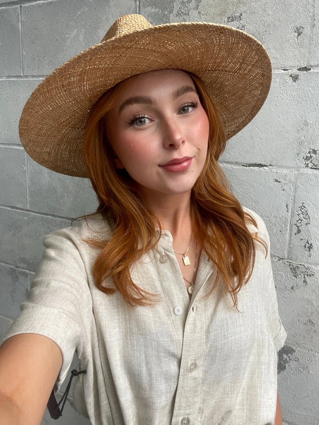 ACE OF SOMETHING Burro Straw Fedora