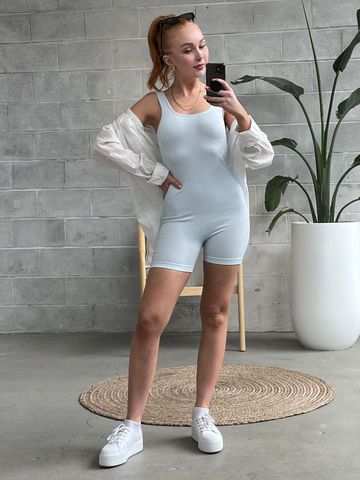 RD STYLE Ribbed Romper