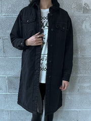 RD Style Dani Denim Sherpa Long Jacket