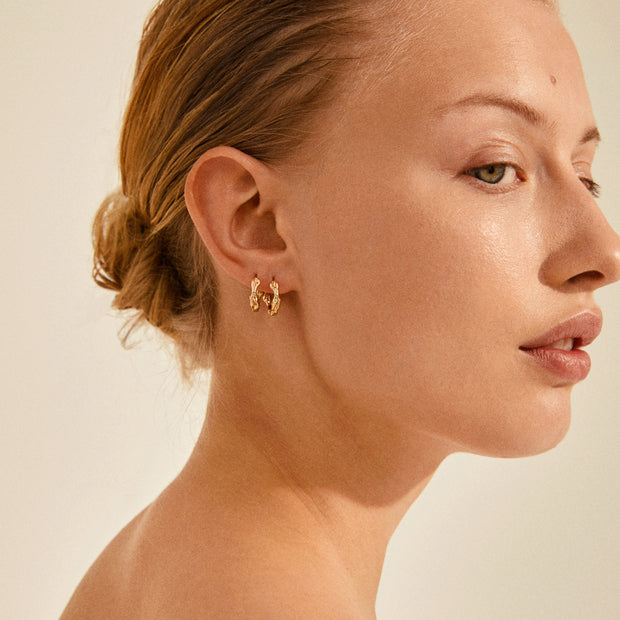 PILGRIM Zoe Small Hoops