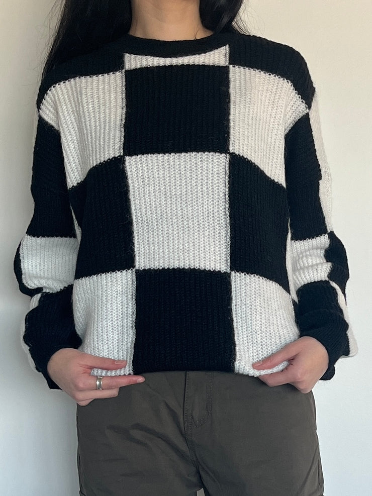 ONLY Mandy Checkered Knit