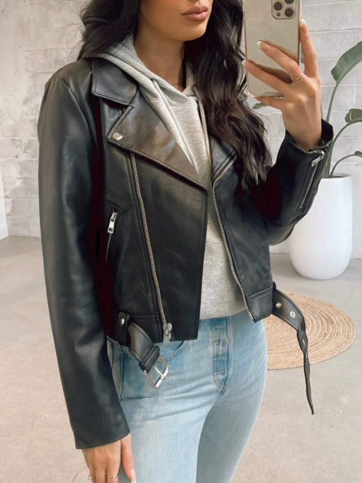 ONLY Valerie Faux Leather Jacket