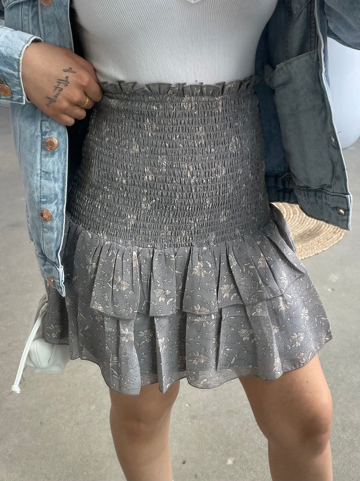 RD STYLE Smocked Skirt