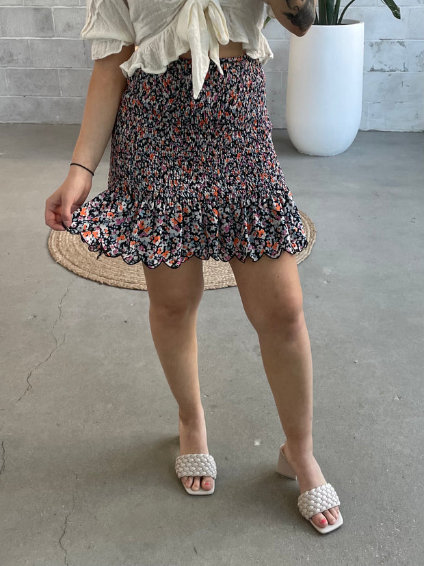 VERO MODA Nyla Smocked Skirt