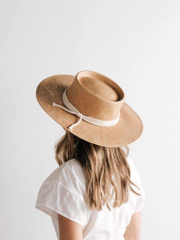 GIGI PIP Bre Pork Pie Straw Hat