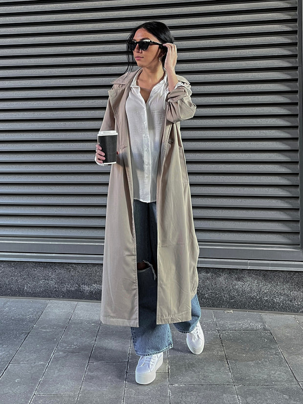ONLY Alice Belted Trench Coat