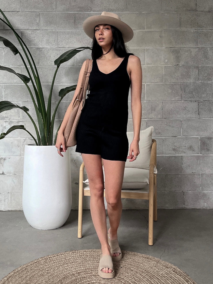 BLACK TAPE Wren Knit Tank & Short Set