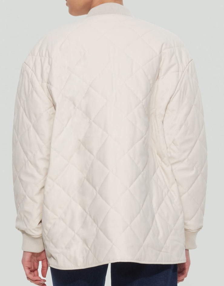 DEX Kourtney Faux Leather Quilted Jacket
